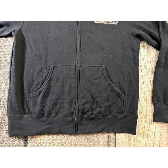 World of Warcraft Alliance Black Hoodie Independent Trading Co Medium Wow Jinx - Picture 5 of 10